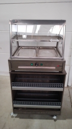 Heating display case Alpina